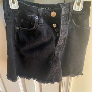 American Eagle black mini skirt size XS/00